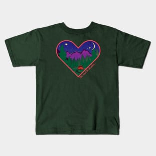 This Must Be The Place Camping In The Forest Kids T-Shirt